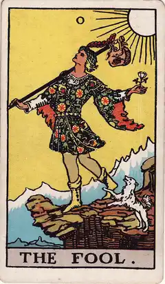 , carta del Rider-Waite de 1909